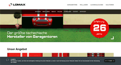 Desktop Screenshot of lomaxeurope.com